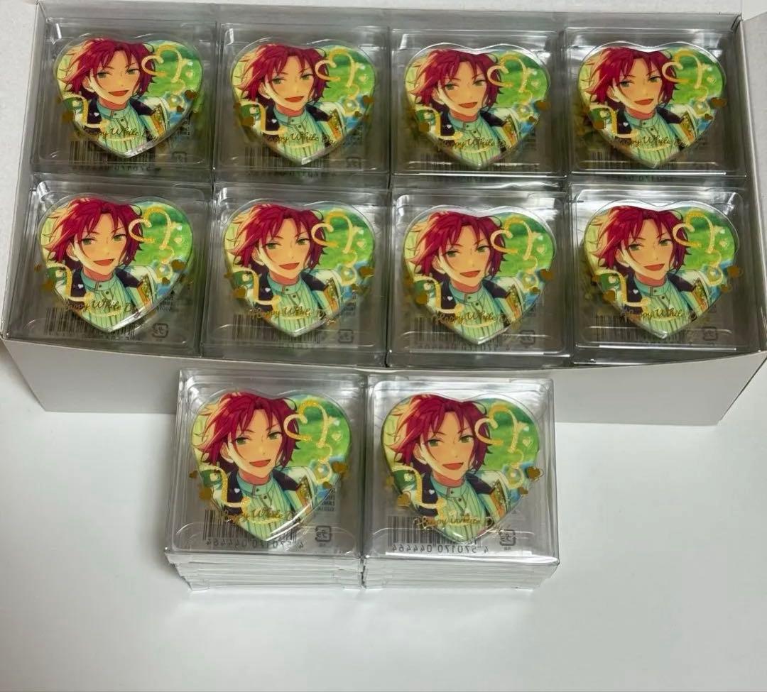新品 期間限定お値下★50個セットあんスタ ホワイトデー缶バッジ 衣更真緒