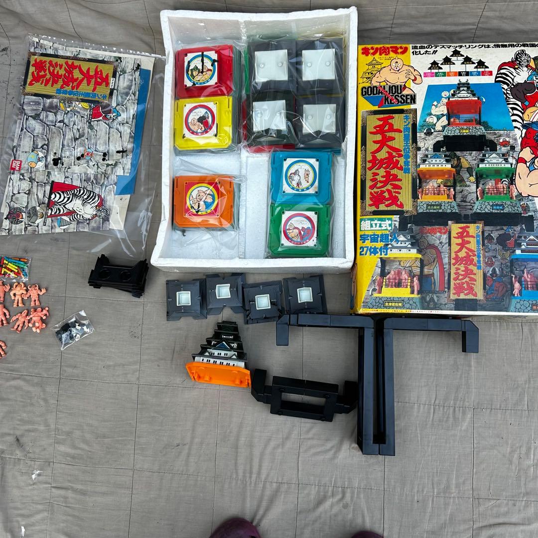 チ*イ様 キン肉マン 五大城決戦 キン消し バンダイ 当時もの デスマッチリング
