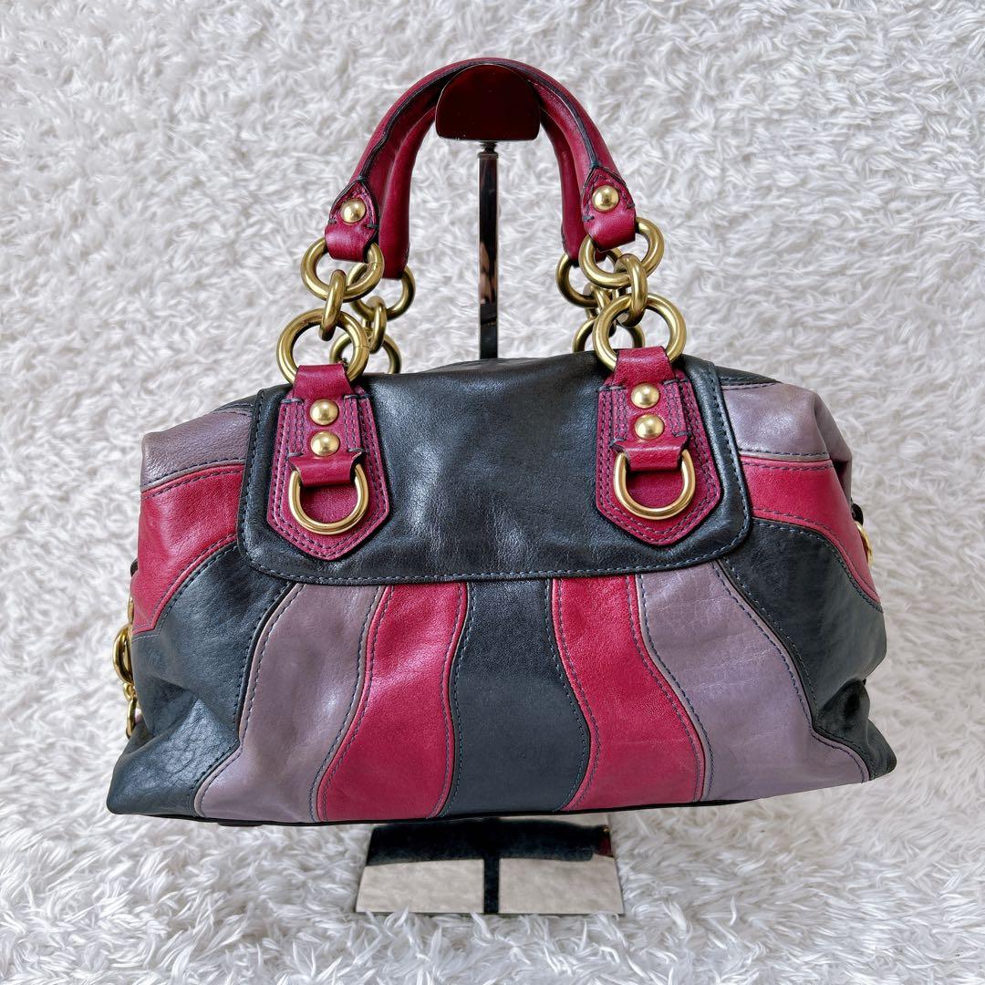 COACH マディソン サブリナ レザー 2way マルチ ショルダーバッグ