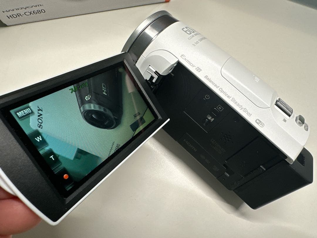 SONY HDR-CX680 デジタルHDビデオカメラレコーダー＋広角レンズ