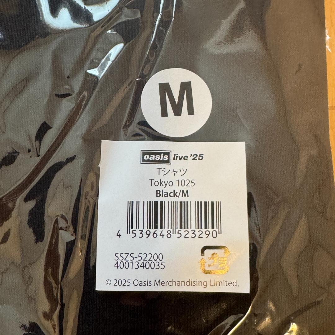 【本日発送】oasis 開催地限定 Tシャツ 3点(Mサイズ) & A2ポスター