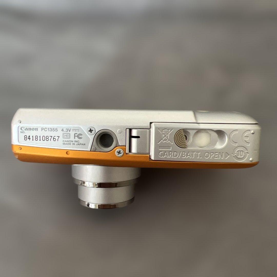 【ジャンク】Canon IXY PC1355 オレンジ