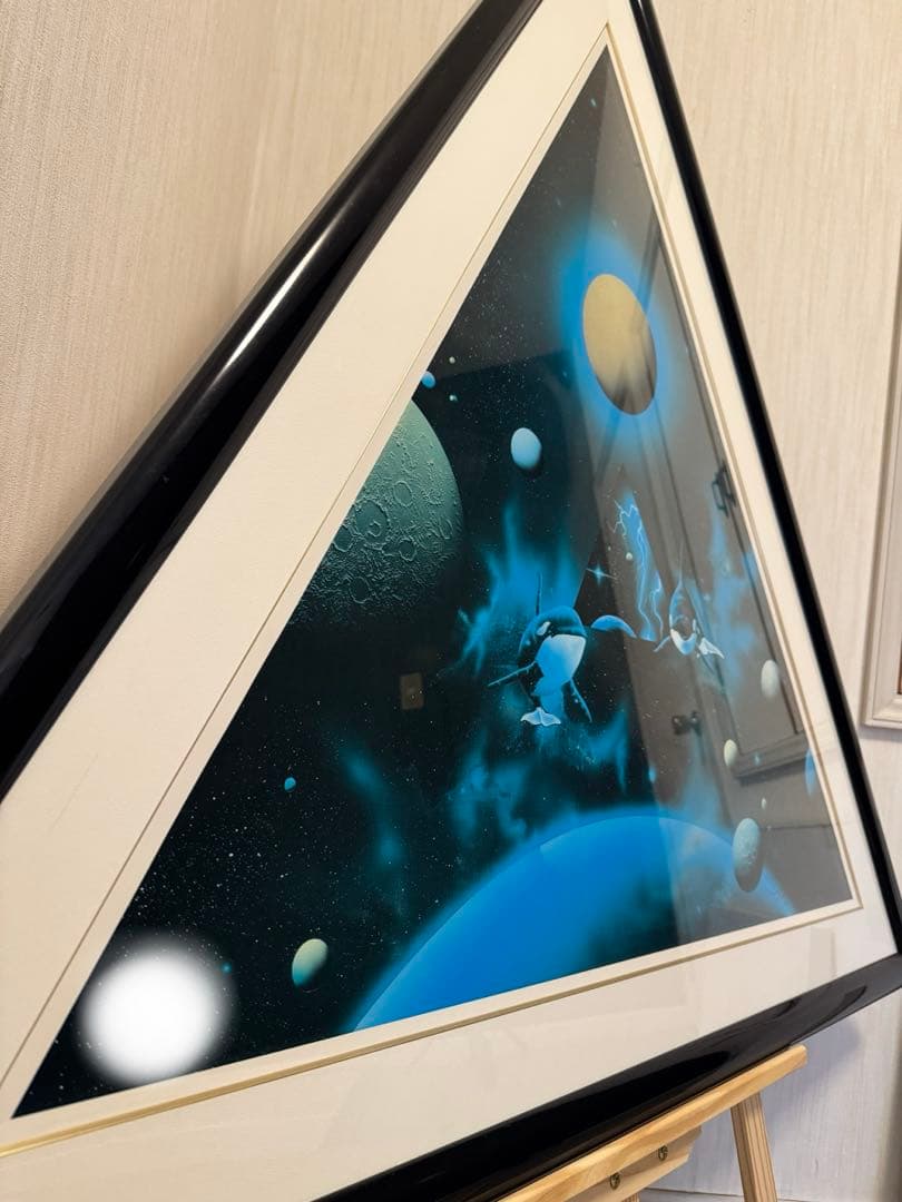 Michael David Ward 直筆サイン入り絵画 / 版画 骨董