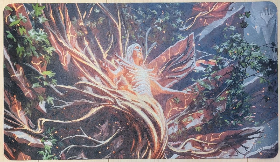 【未使用】MTG　レンと次元壊し　プレイマット　スリーブ　デッキボックス