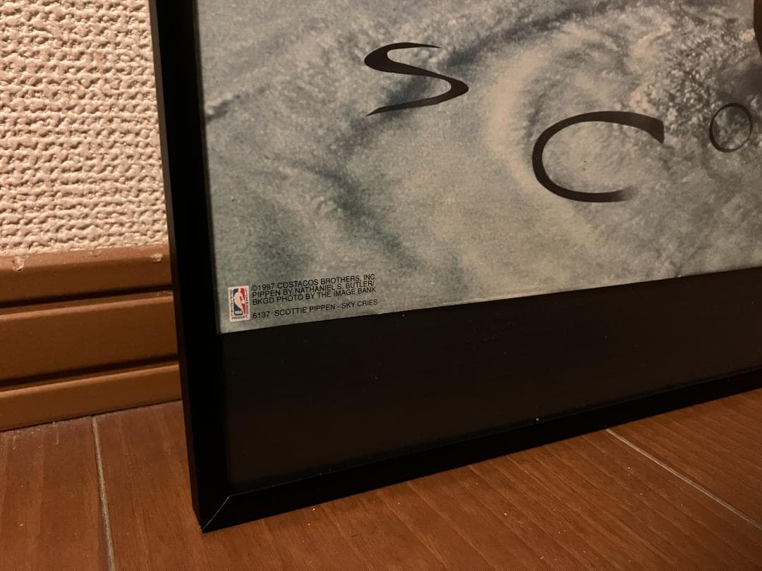 スペシャル ヴィンテージ！97年★ピッペン PIPPEN BULLS ポスター