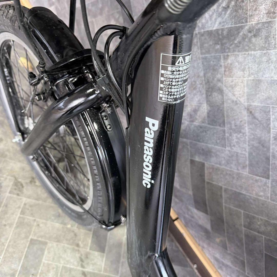 Panasonic 電動アシスト自転車 ブラックバッテリー13.2AH
