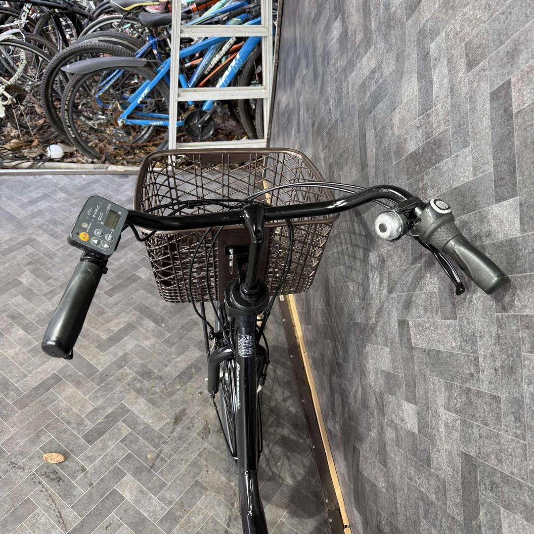 Panasonic 電動アシスト自転車 ブラックバッテリー13.2AH