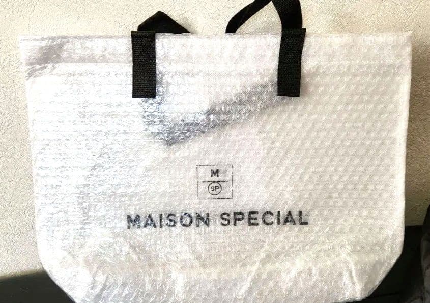 限定品 MAISON SPECIAL コラボバッグ BLACK