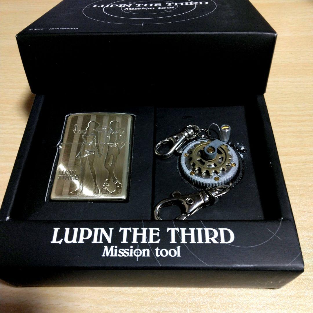 ルパン三世　ミッションツール　ルパン、不二子バージョン　ZIPPO