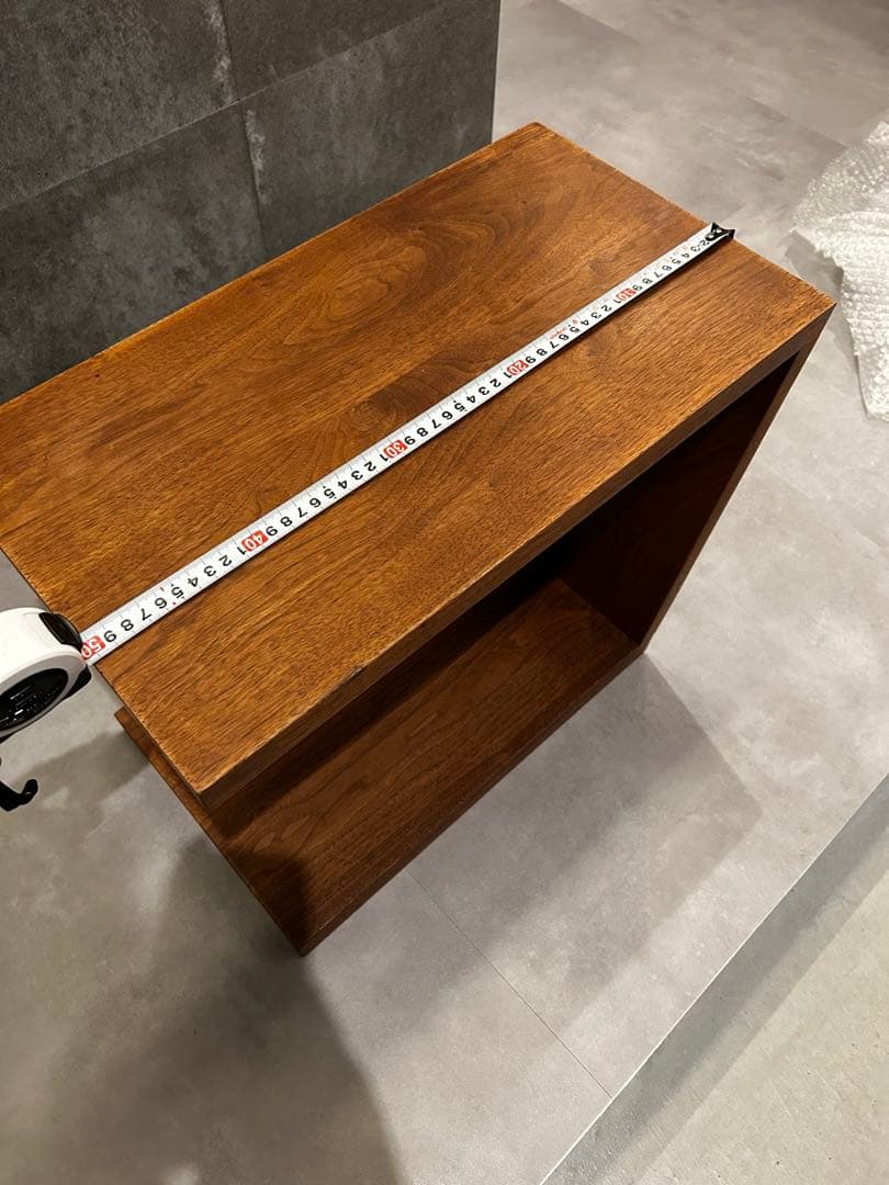 HIROMATSU天然木ウォールナット:サイドテーブル