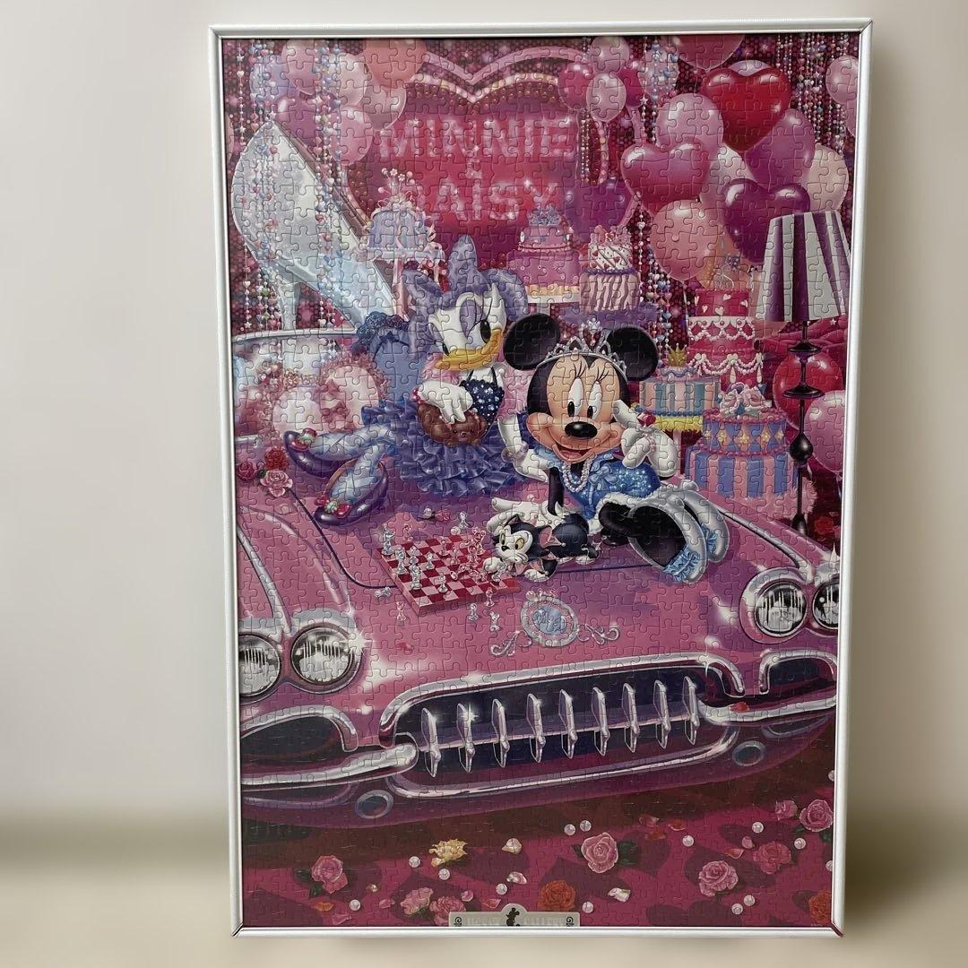 フレーム付き ミニーとデイジーのジグソーパズル 1000ピース