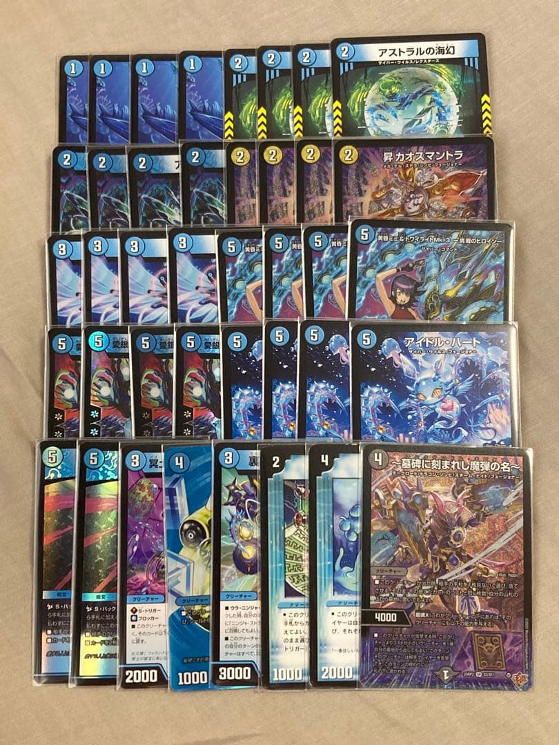 青単サイバー デッキ