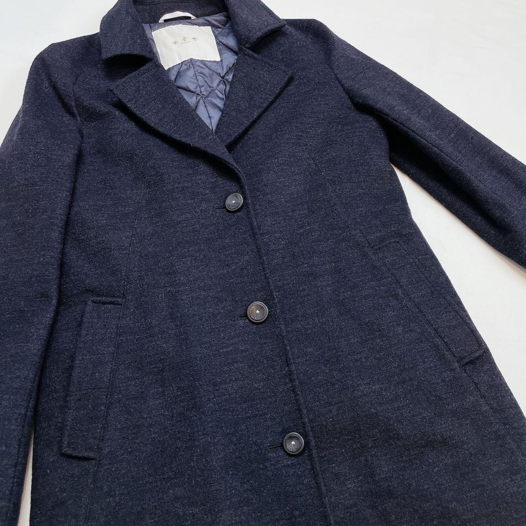 TATRAS ウールキルティングダウンコート　チェスターコート