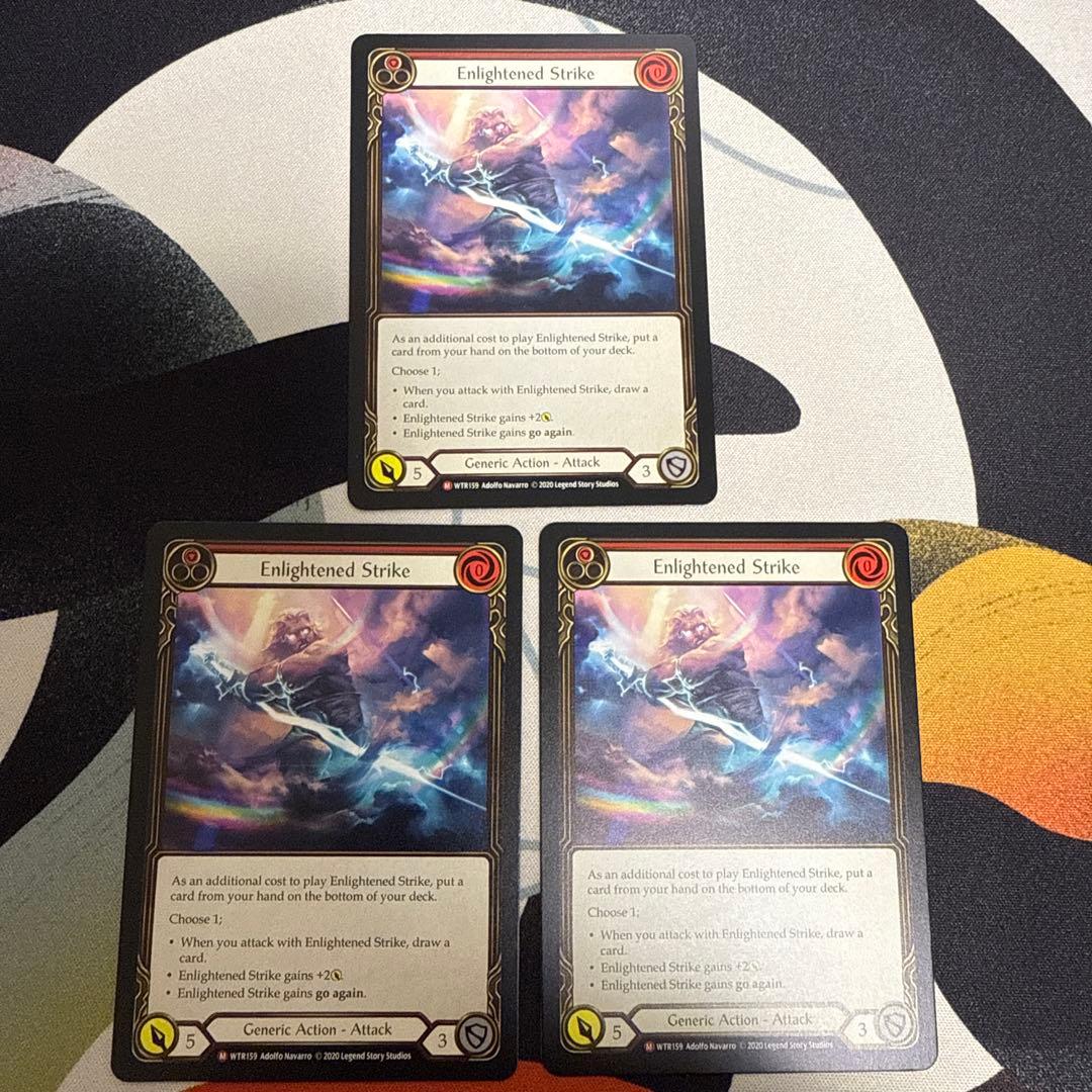 Fab Enlightened Strike 英語版3枚セット