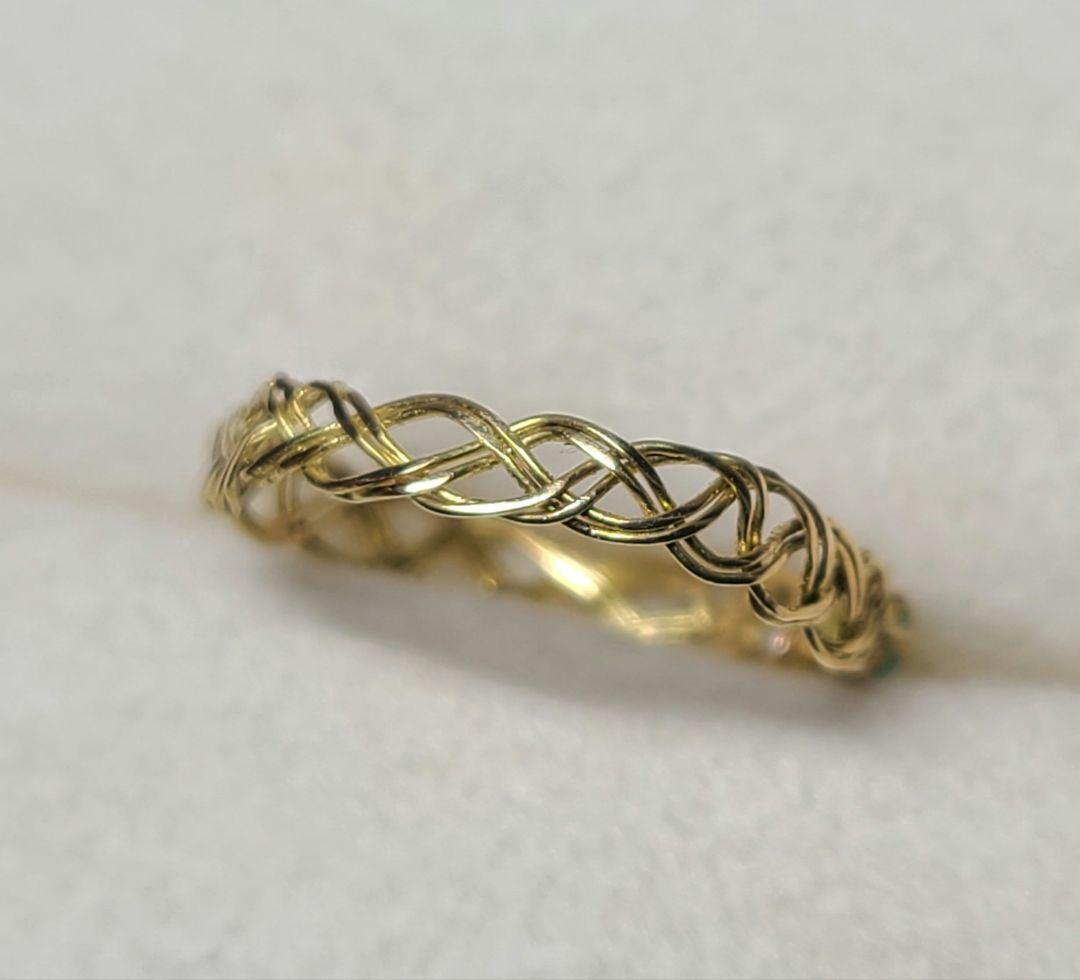 美しいリングさん★ピンクダイヤモンド&バターリャパライバトルマリン18Kリング★