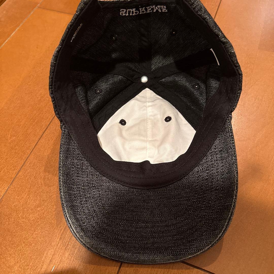 SUPREME Sロゴ ブラックキャップ