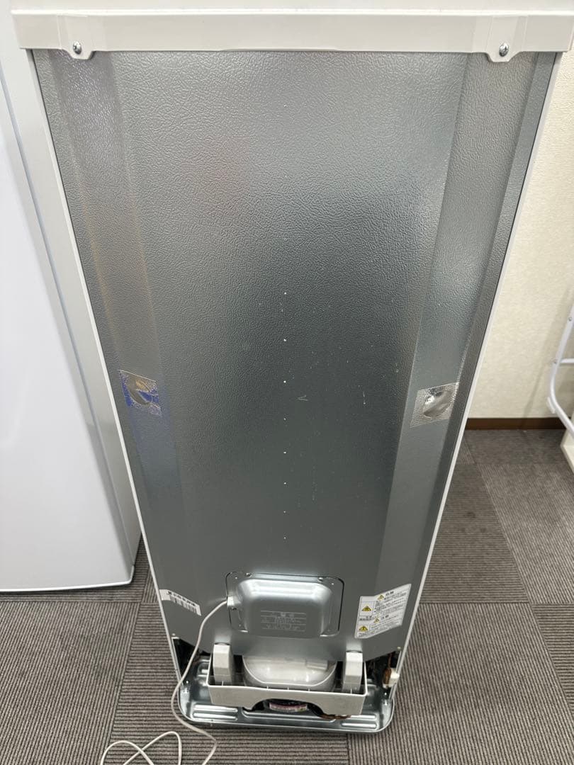 23年製 三菱 冷凍庫 144L 1ドア MF-U14H-W ホワイト　右開き