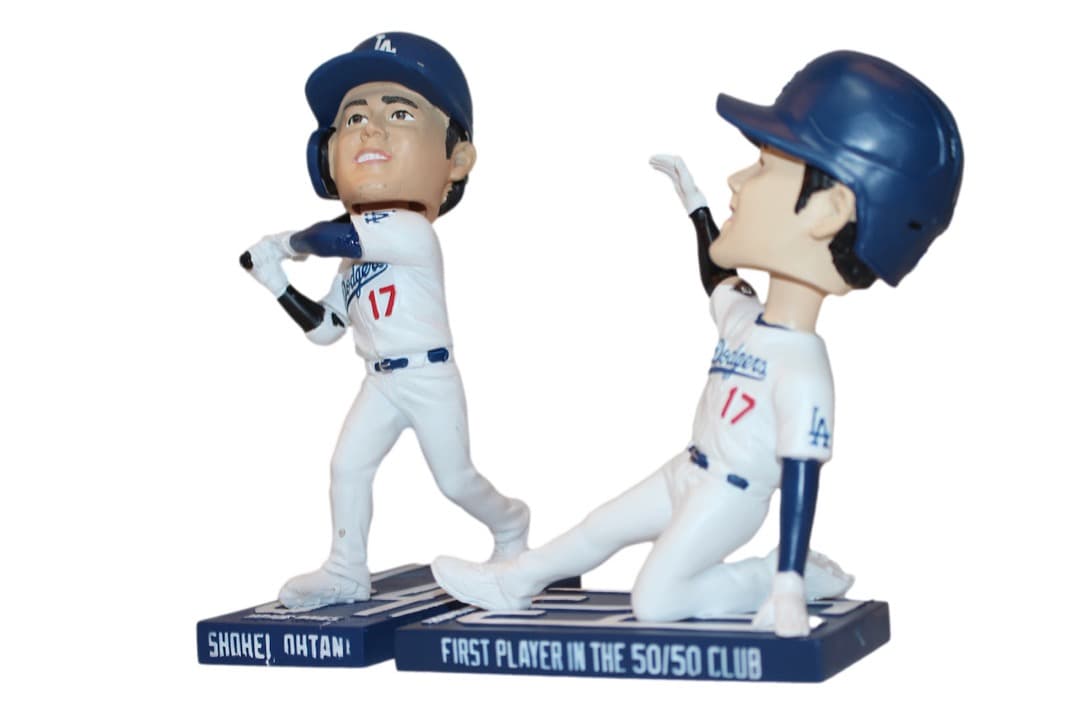 大谷翔平 選手 50/50 クラブ　ボブルヘッド セット　ホームラン/盗塁