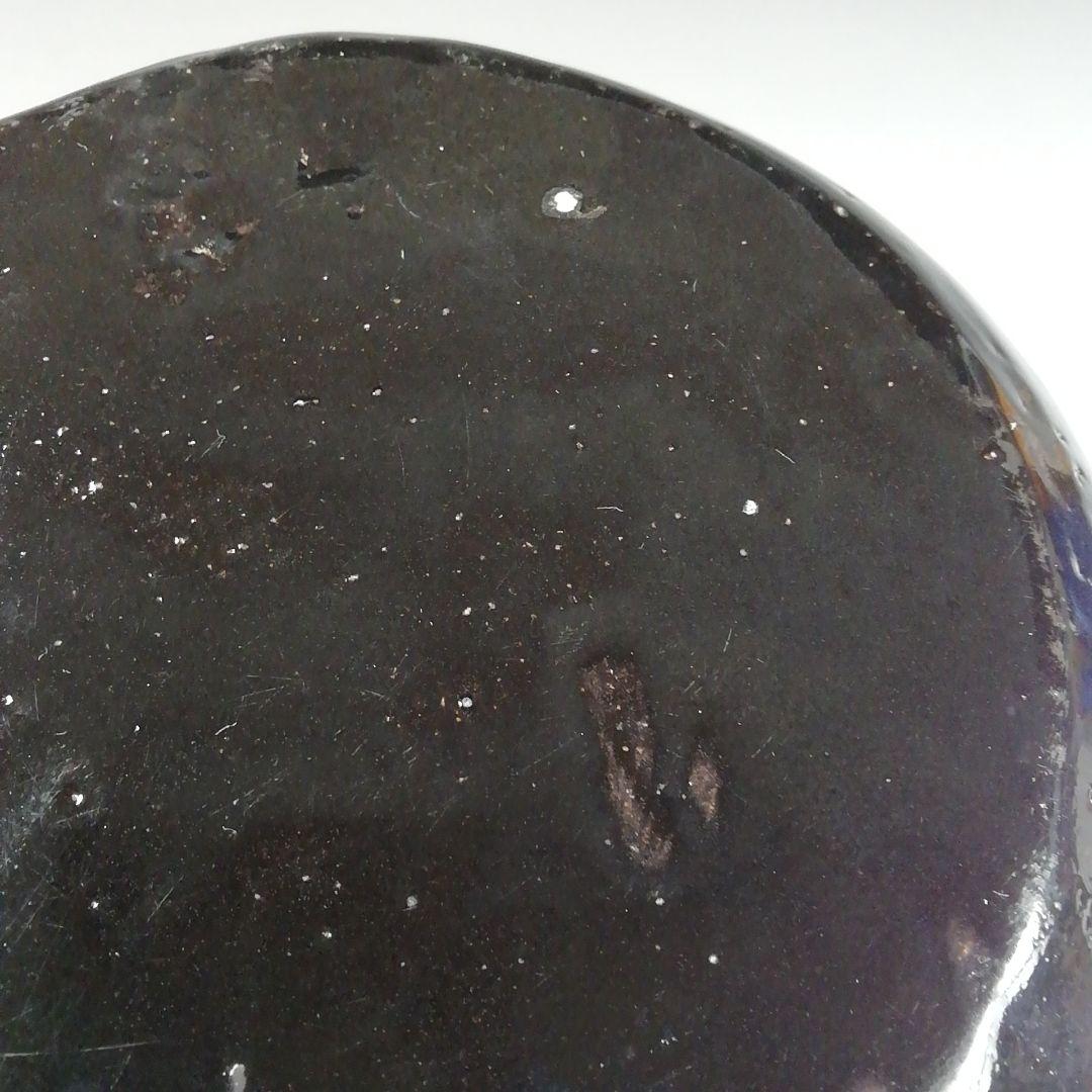 Ｔ８６６　水指　『干支　酉年』『八咫鳥』『瑞光窯　佐々木晨二 作』　共箱　茶道具