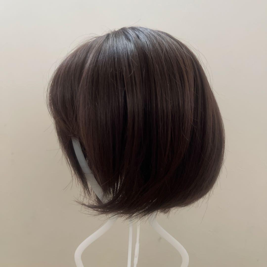 リネアストリア　天使シリーズ　人毛MIX「約束のショート」М　チョコブラウン