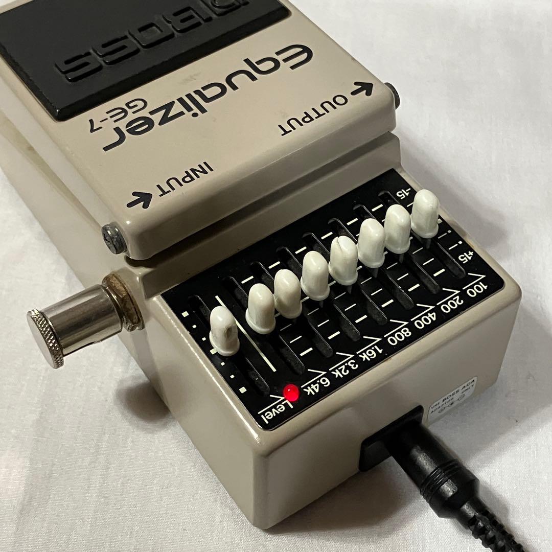 BOSS GE-7 Equalizer 黒ラベル ACA TAIWAN製