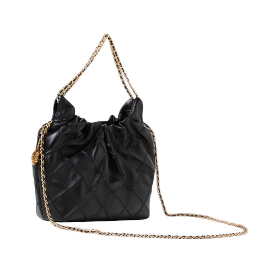 【大人気♡ショッパー付】トリーバーチ ミニ フレミング ホーボーバッグ