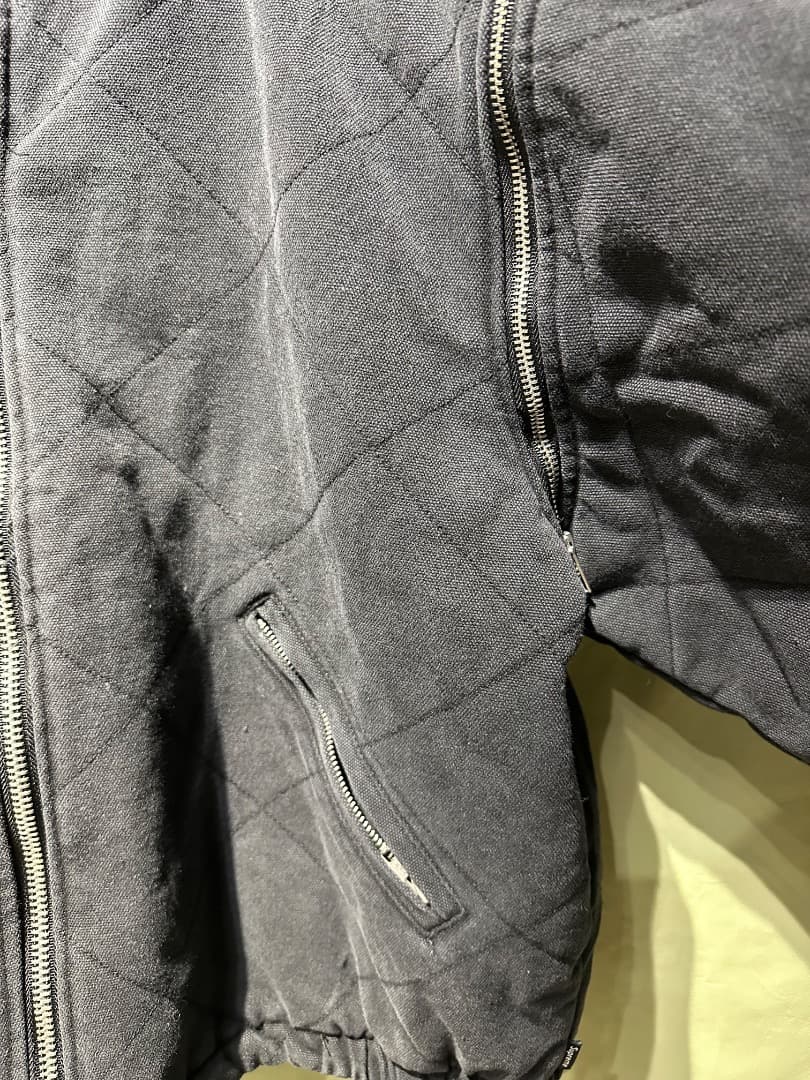 Supreme Zip-Off ボンバージャケット M 黒