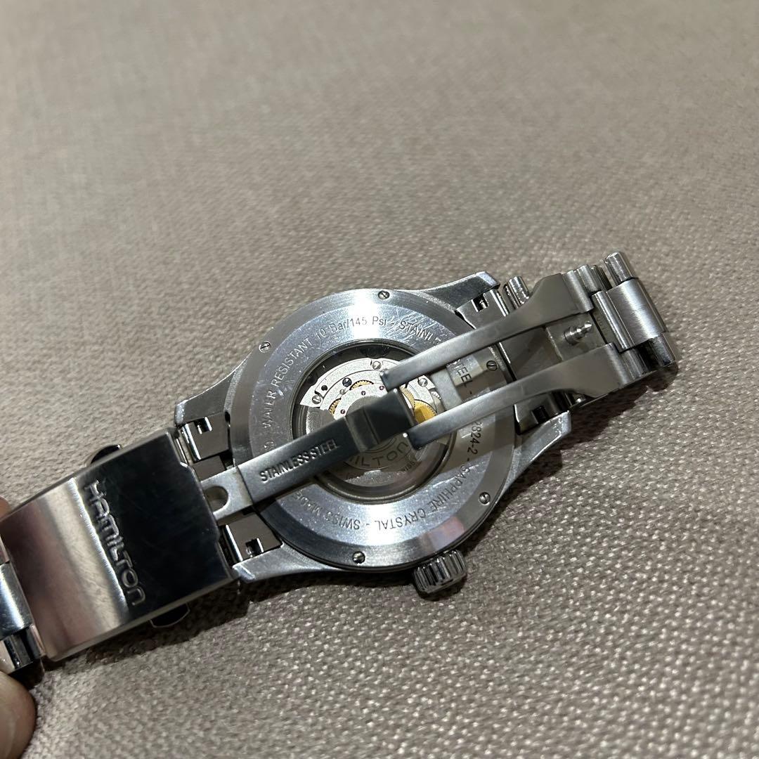 は*ち様 ハミルトン　カーキフィールド　自動巻き