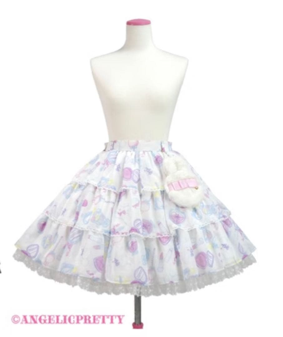 Angelic pretty Fluffy Puff Bunny スカート