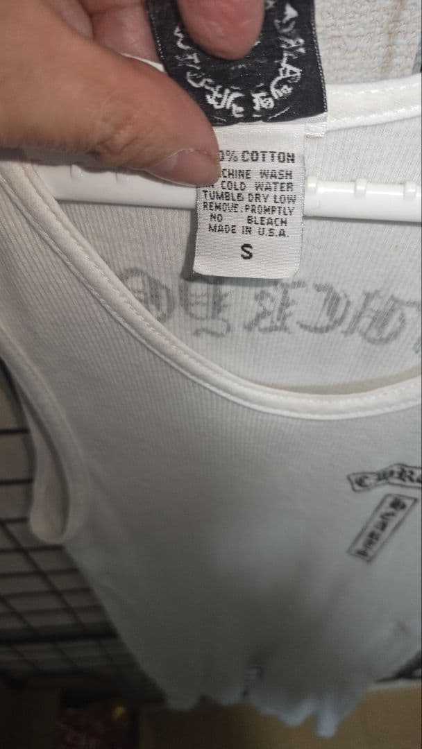 クロムハーツ タンクトップ オールドタイプ Sサイズ