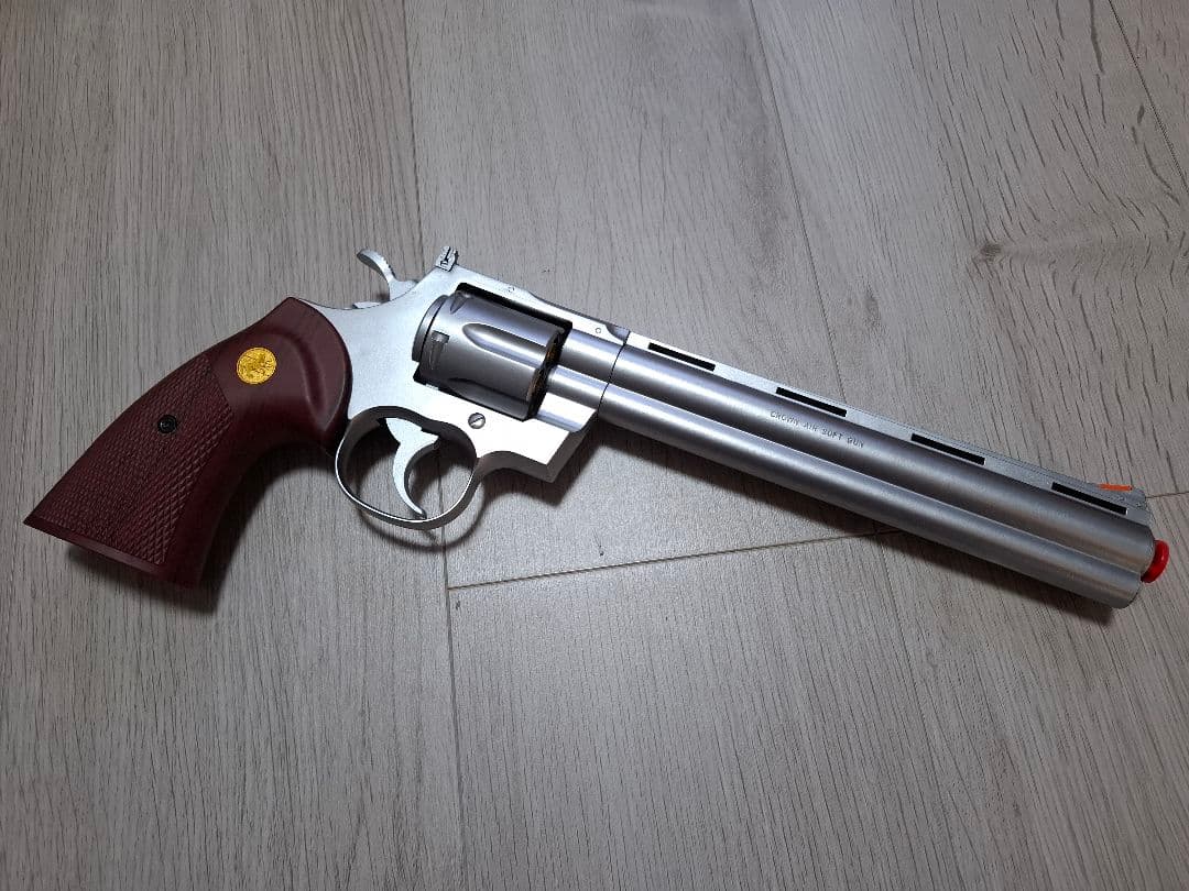 合法　極美品　クラウンモデル　コルトパイソン　ガスリボルバー　+1丁おまけ付き