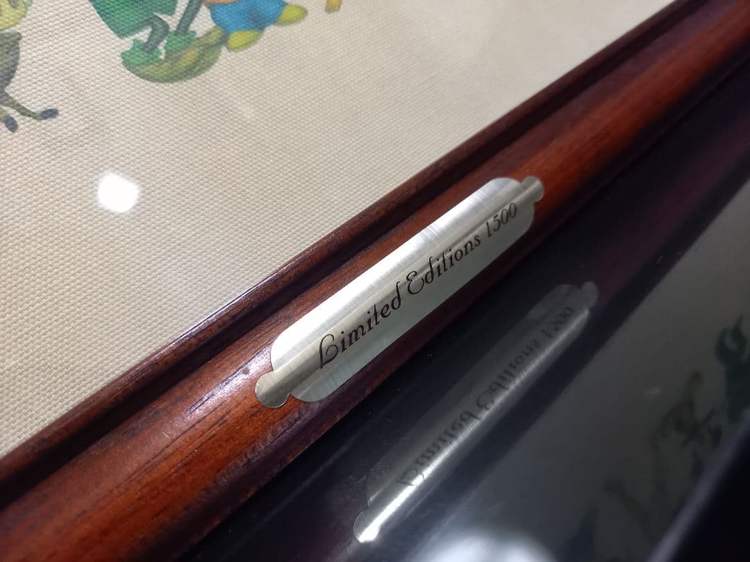 ディズニー 生誕　100周年　記念 1500枚限定　キャンバス　ポスター