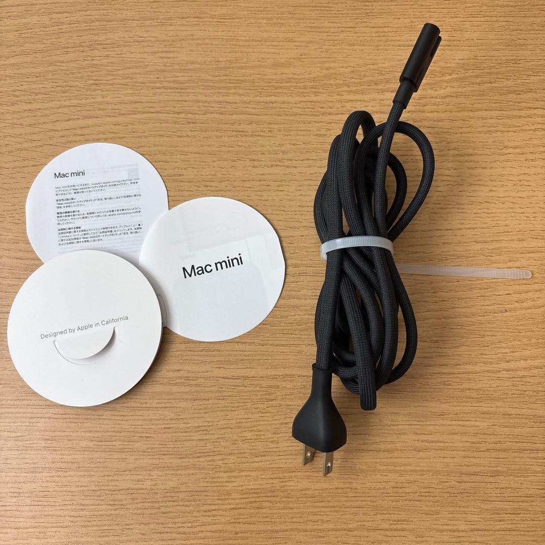 【美品】Mac mini M4 24GB/256GB 2024年モデル