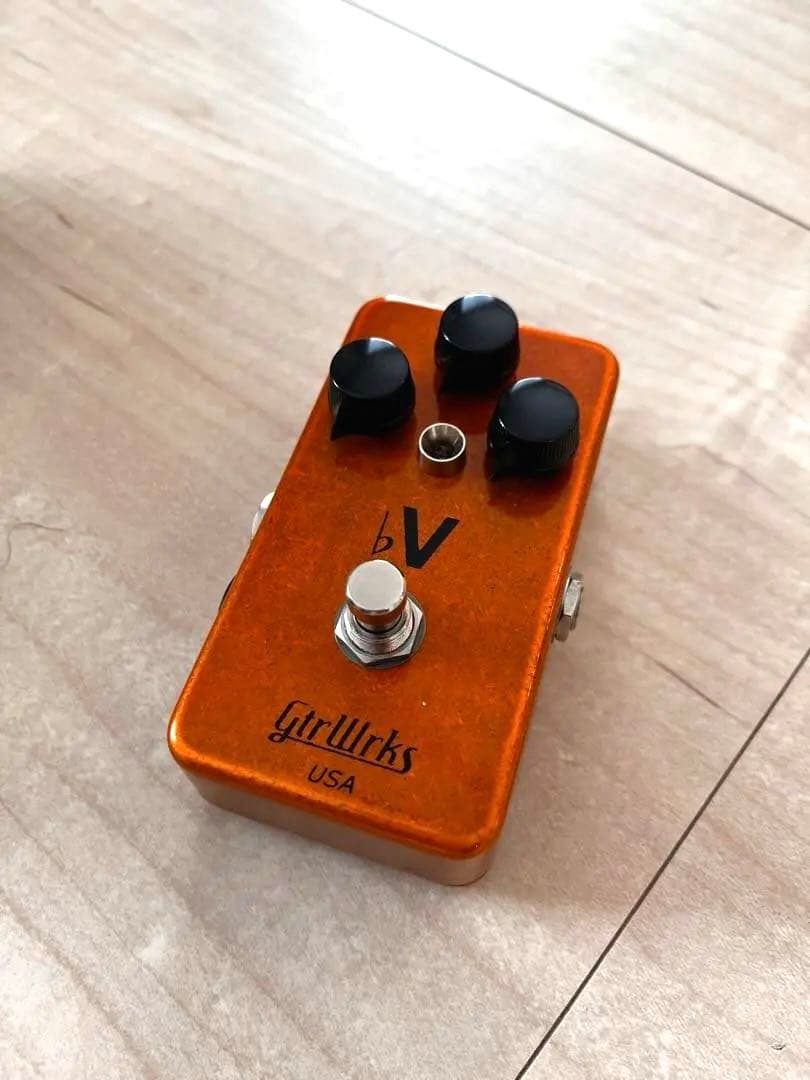 the GtrWrks bV Overdrive エフェクター