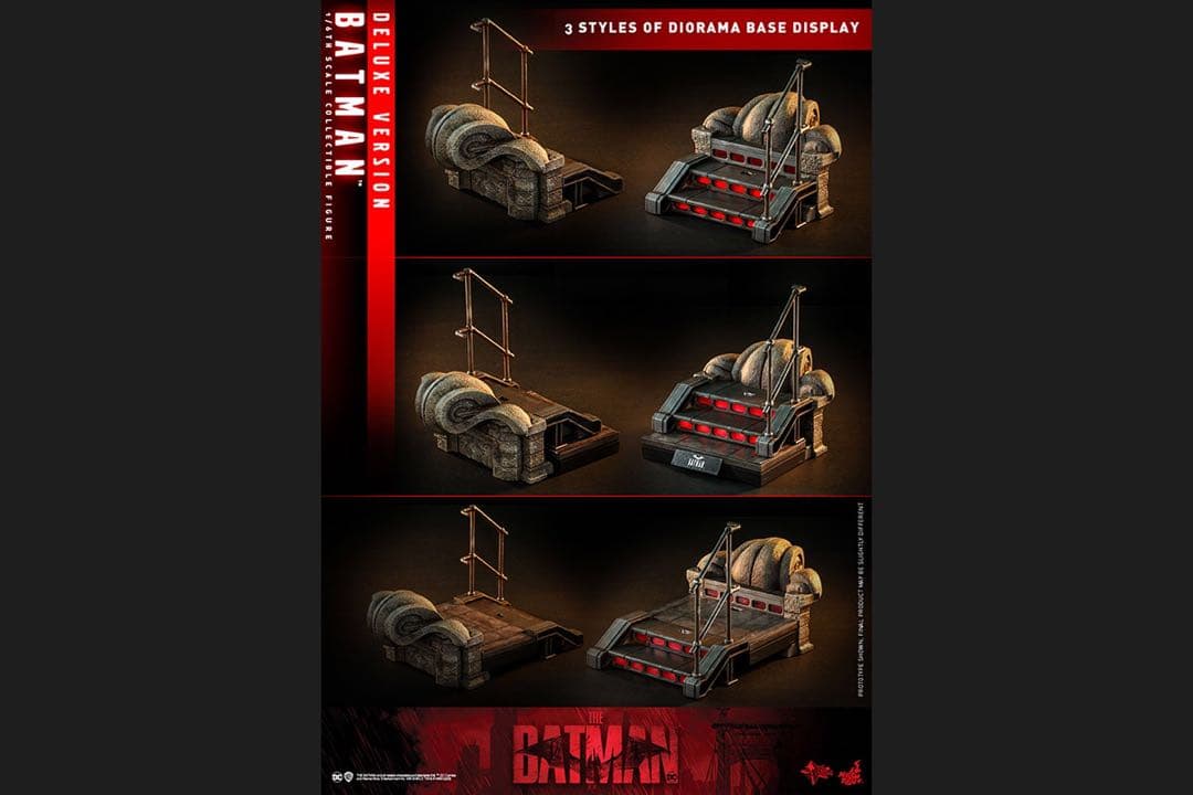 ホットトイズ ザ・バットマン 1/6スケール［ボーナスアクセサリー付き］