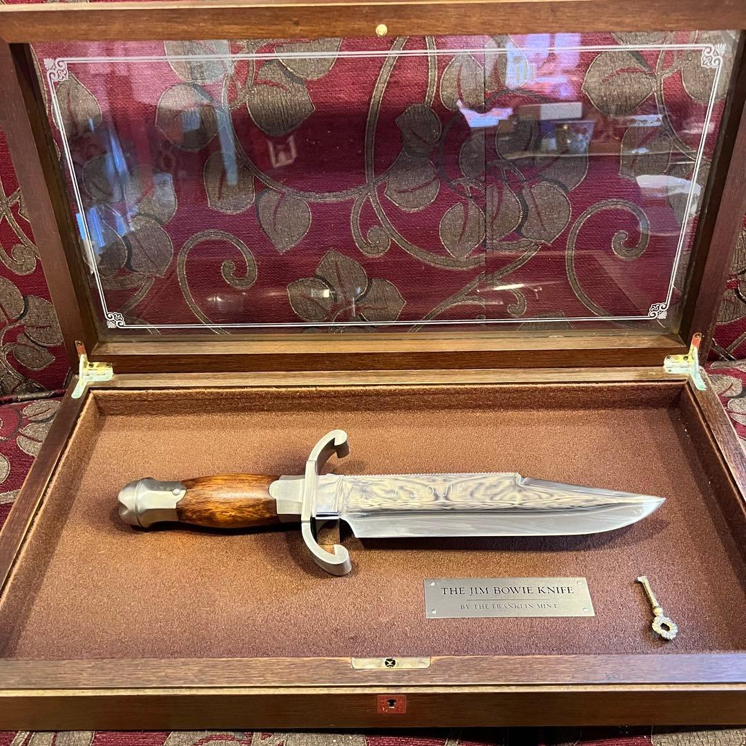 コレクター東京　フランクリンミント ジム・ボウイナイフ レプリカナイフ（刃なし）