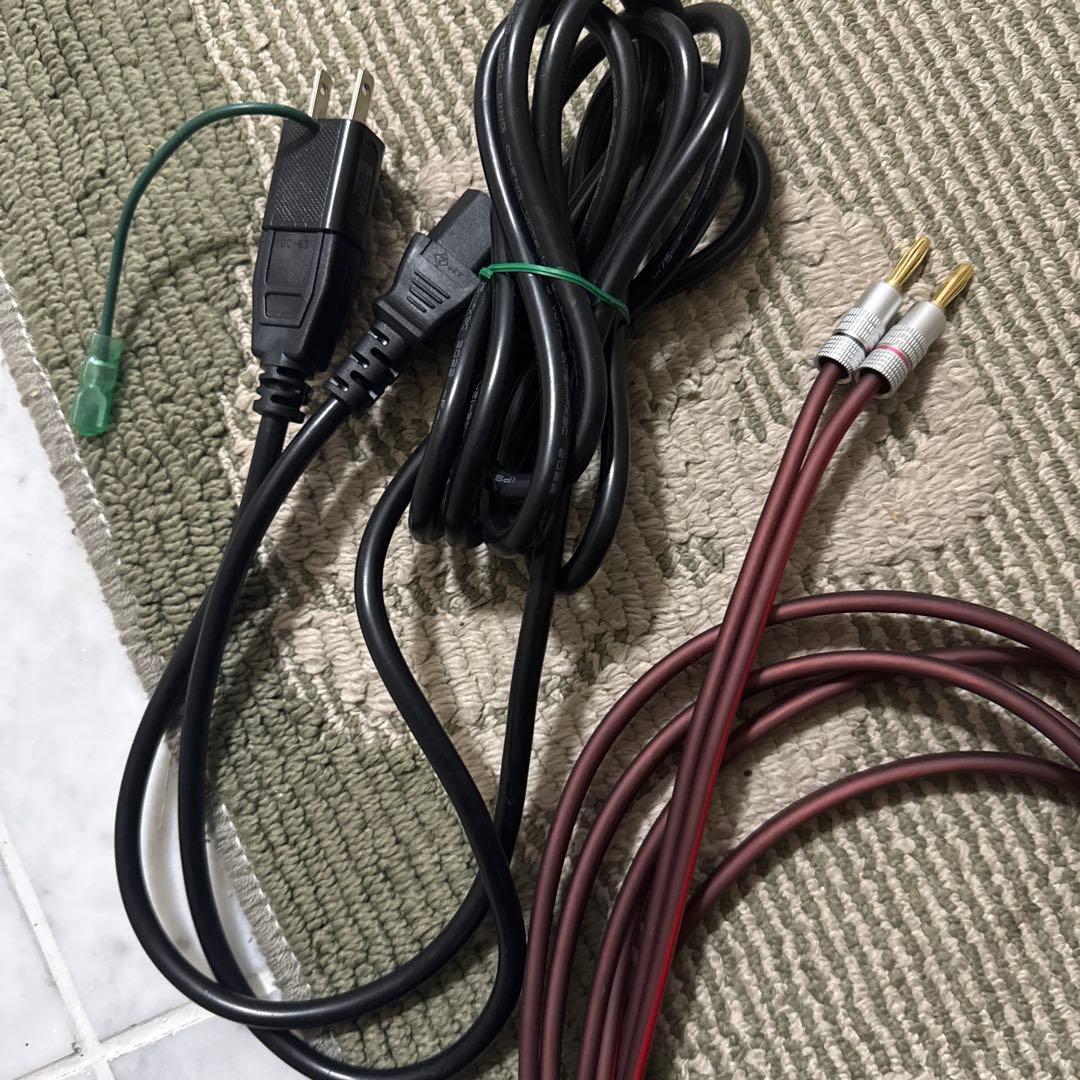 安定化電源【0〜350V, 0〜200mA】付属品追加　約3m2本線ケーブル有り