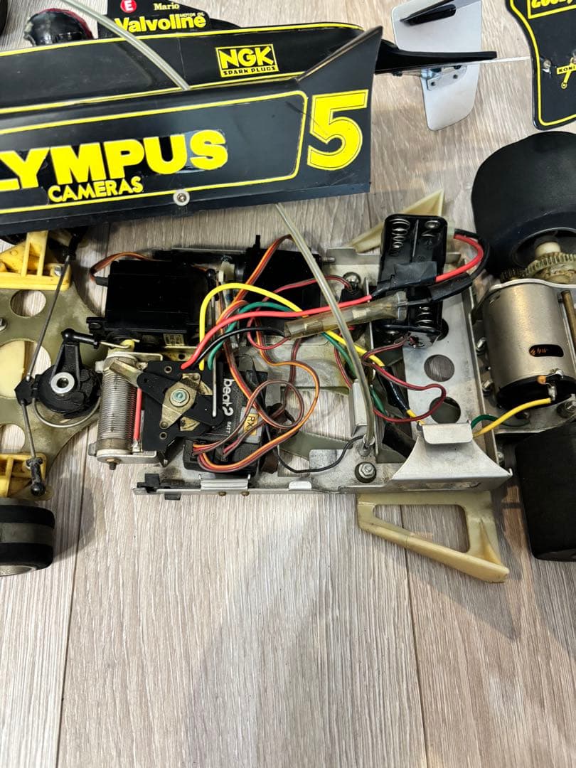 ①【当時物】タミヤ ラジコン 2台セット ランチア・ラリー / ロータス79