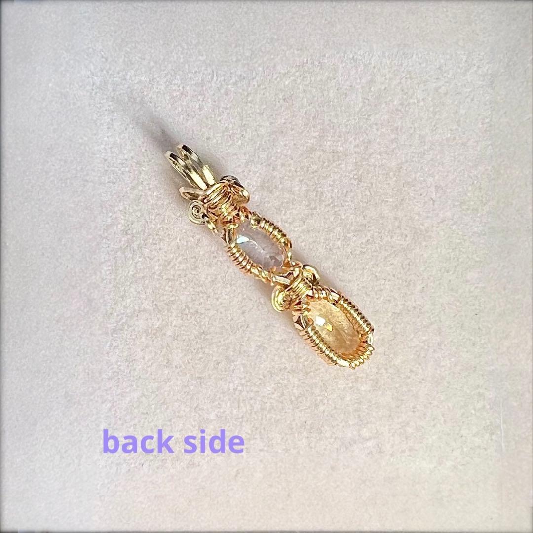 【for ☆ よとぽん ☆様】ピンクタンザナイト＆インペリアルトパーズ(ソ付)