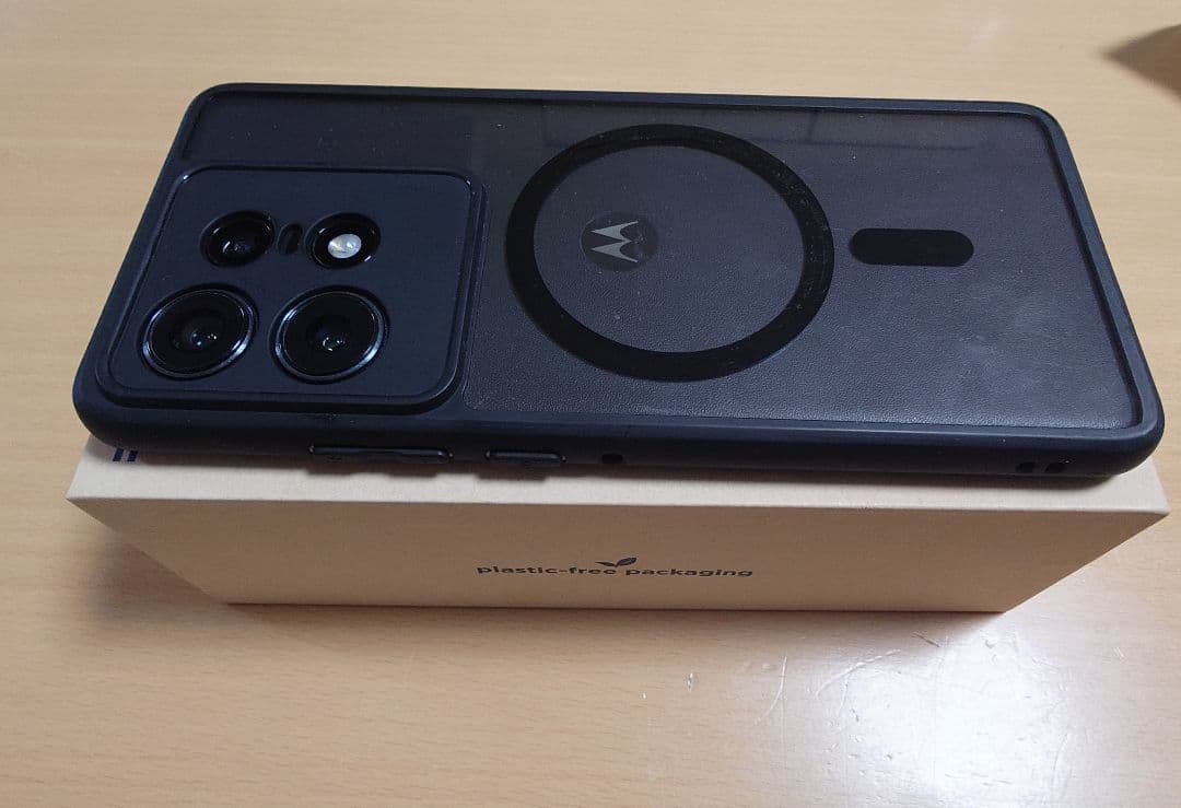 Motorola edge50s PRO スマートフォン　ブラック　美品