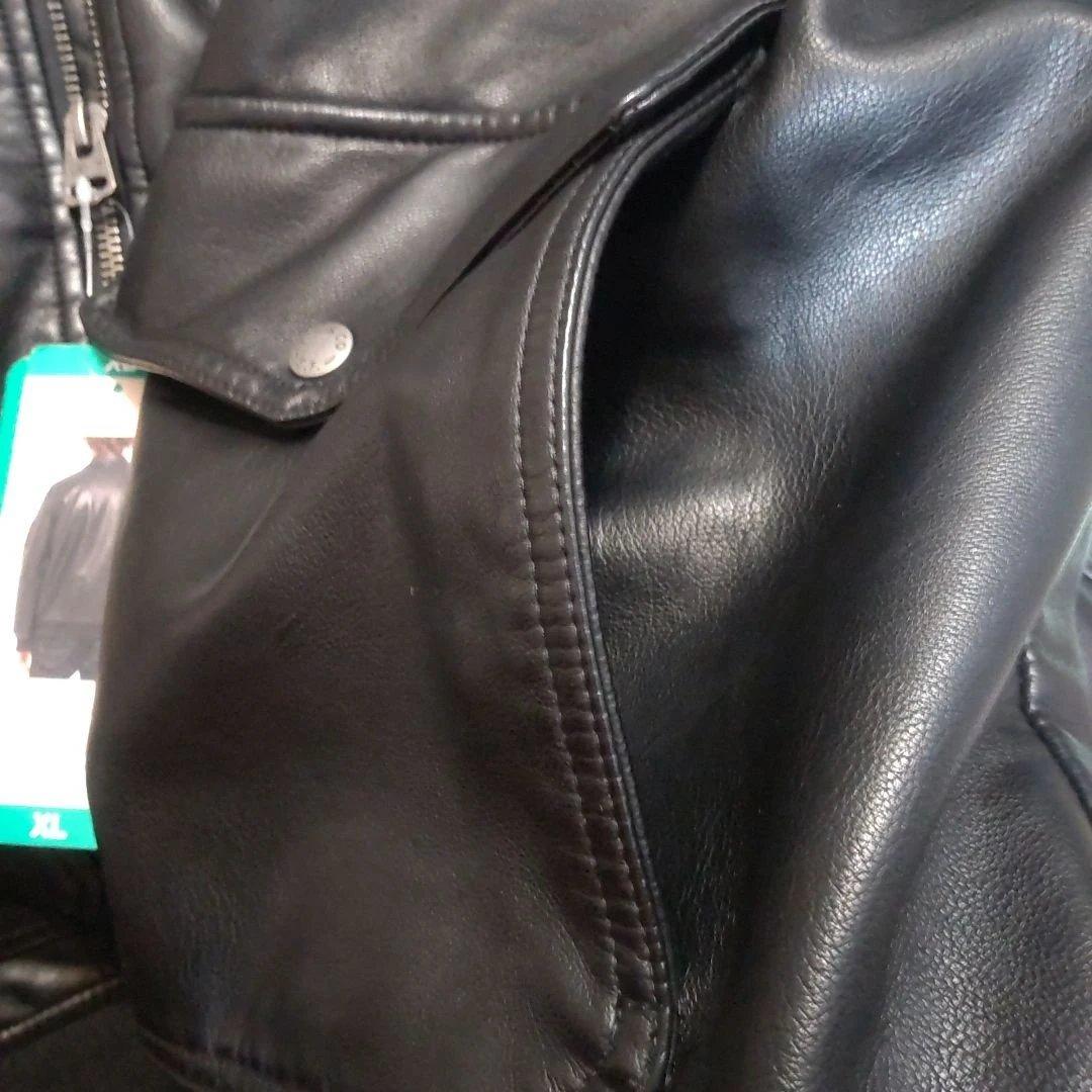 Levi's リーバイス MA-1スタイル レザージャケット メンズ