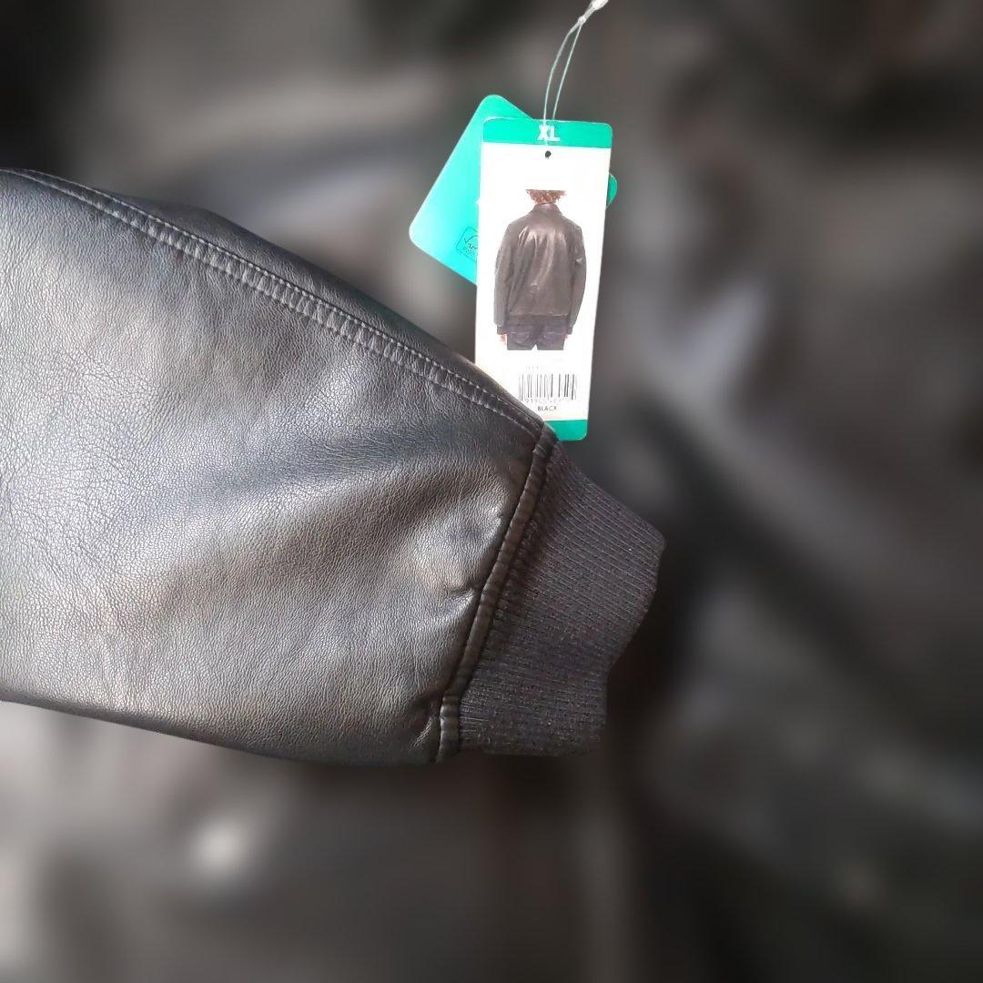 Levi's リーバイス MA-1スタイル レザージャケット メンズ