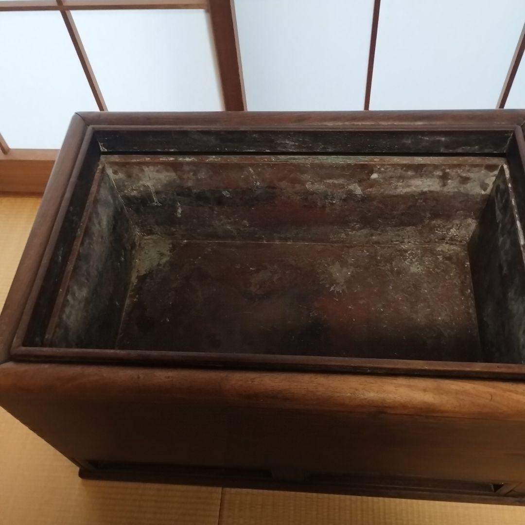 関東火鉢　レトロ　骨董品　レア　※直接取引希望　※発送たのメル便　+3400円