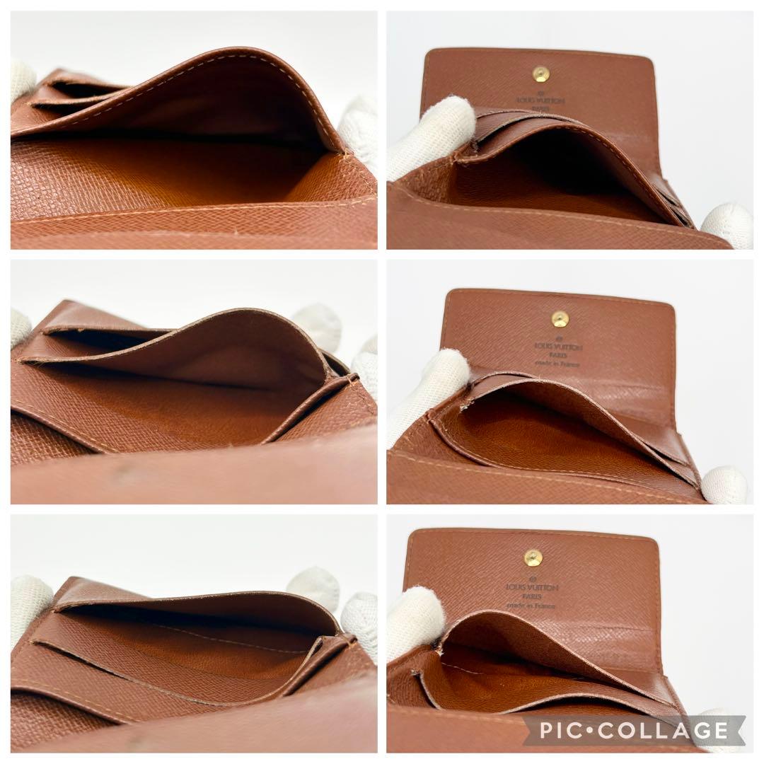 【極美品】ルイヴィトン モノグラム ポルトモネ ビエ カルトクレディ C1