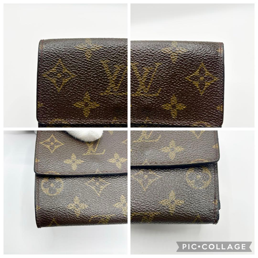 【極美品】ルイヴィトン モノグラム ポルトモネ ビエ カルトクレディ C1