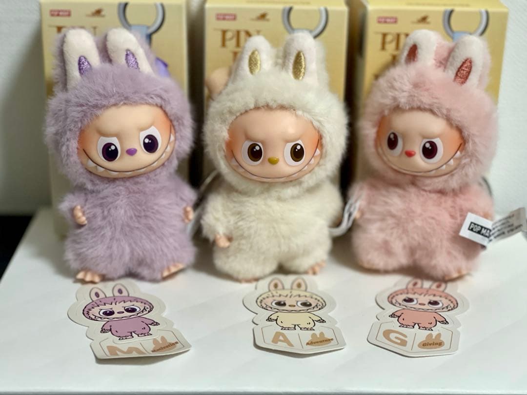 ラブブ　イニシャルラブブ　A M G 3点セット