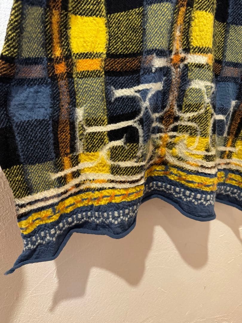 ◾️1月12日までの価格です【未使用】KAPITAL✴︎縮絨ウール大判ストール