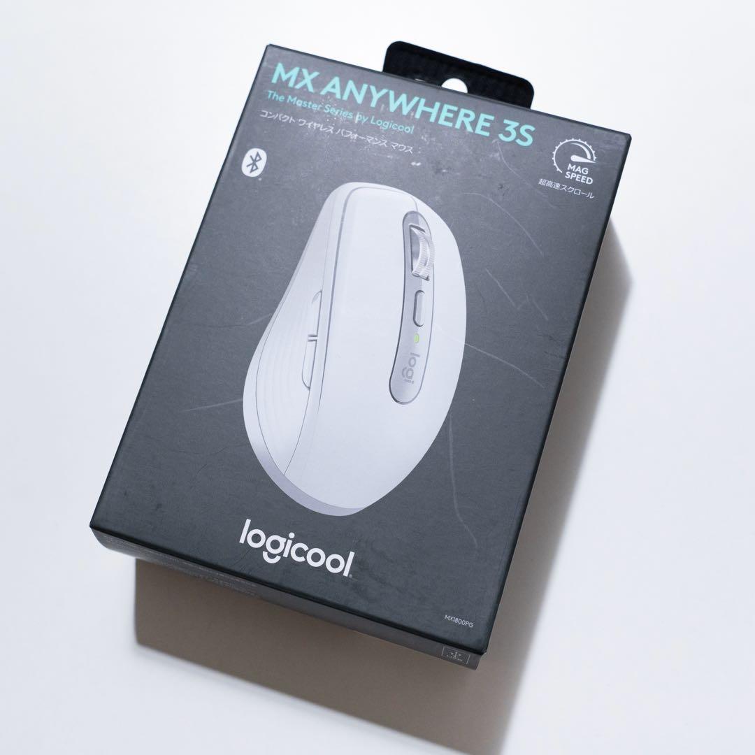 【ロジクール】MX ANYWHERE 3S MX1800PG［ペイルグレー］