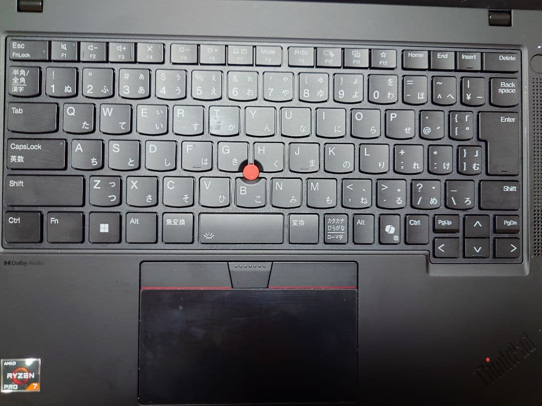 Windowsノート本体 ThinkPad P14s Gen5 Ryzen7/32GB/SSD1TB