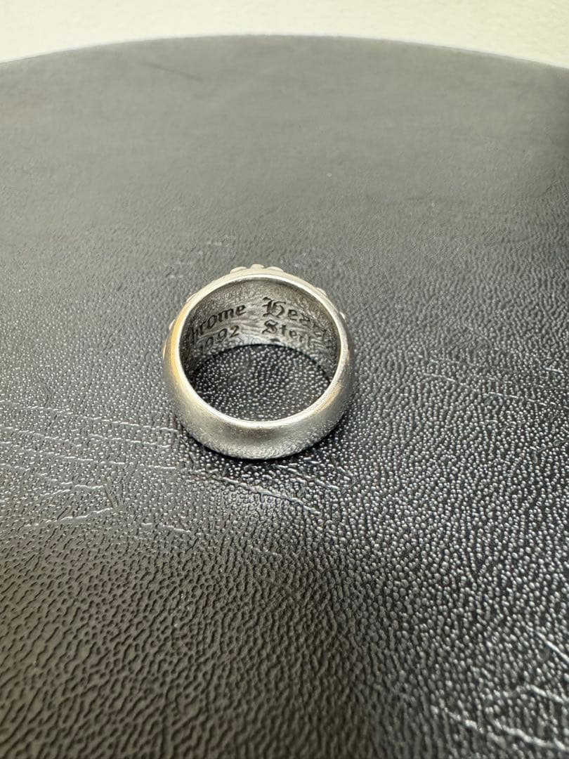 Chrome Hearts フローラルクロスリング　18号